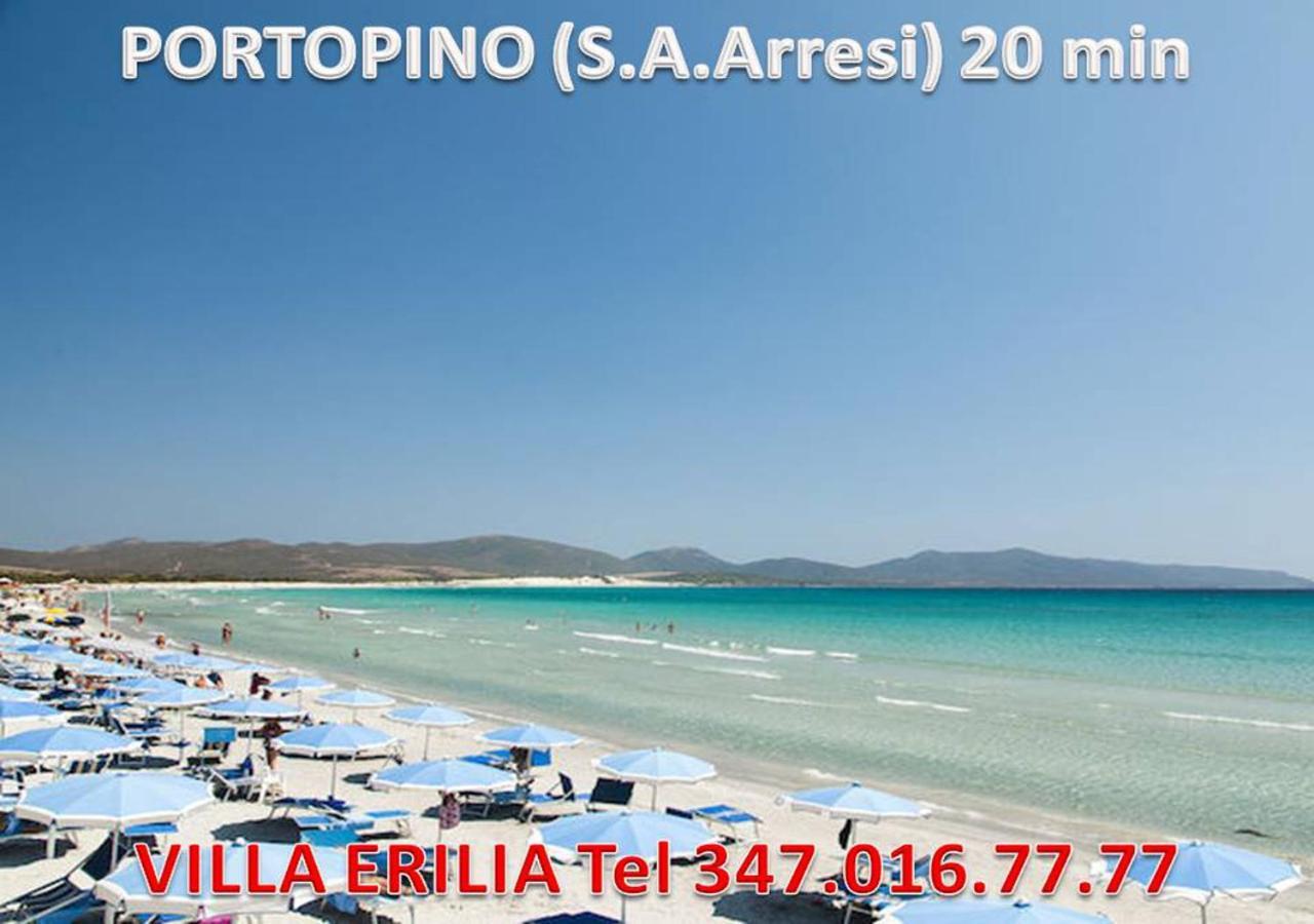 Villa Erilia San Giovanni Suèrgiu Εξωτερικό φωτογραφία