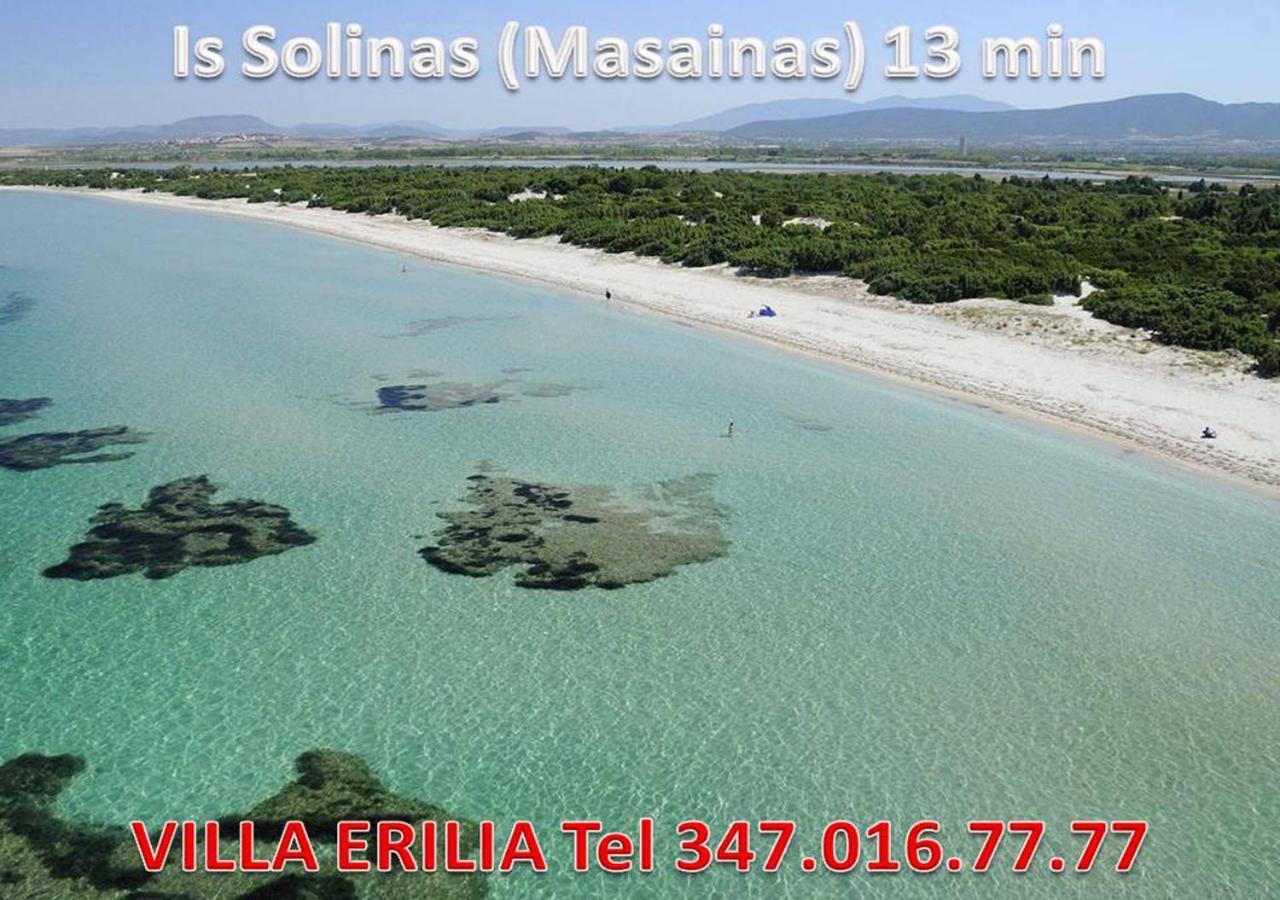 Villa Erilia San Giovanni Suèrgiu Εξωτερικό φωτογραφία