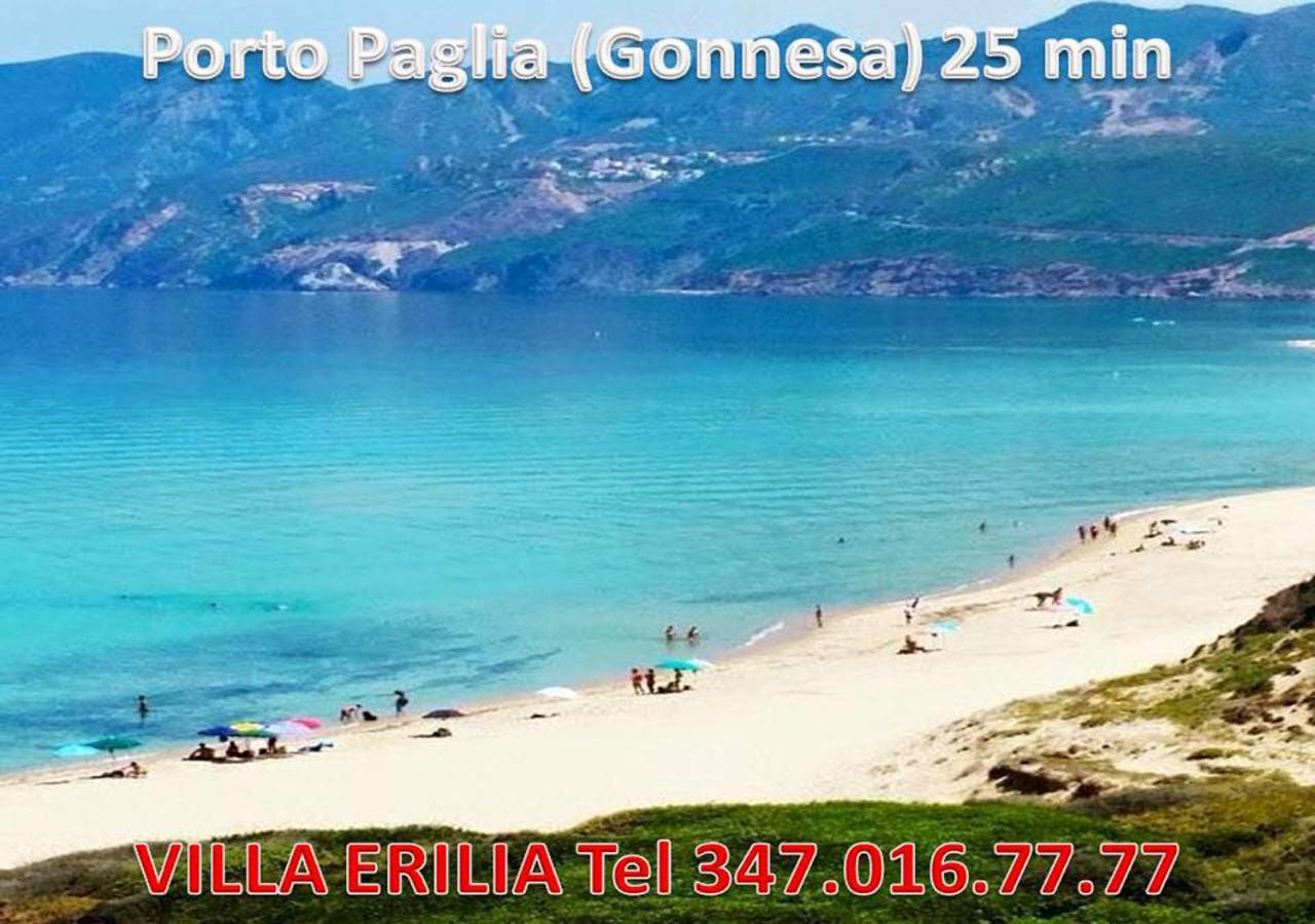 Villa Erilia San Giovanni Suèrgiu Εξωτερικό φωτογραφία